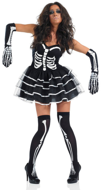 Skeleton Tutu Dress