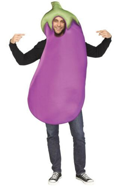 Eggplant Adult Costume - One Size
