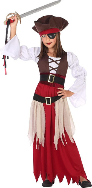 Girls Argh Pirate Costume