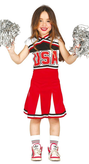 Girls Cheerleader Costume