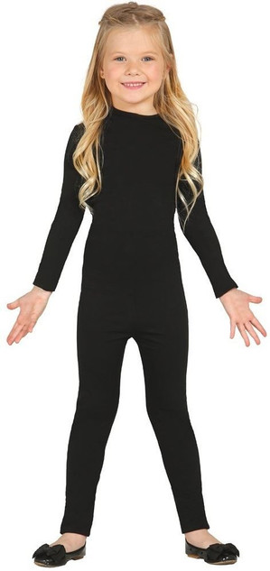 Girls Black Bodysuit Costume