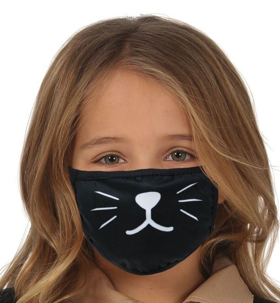 Kids Cat Face Mask