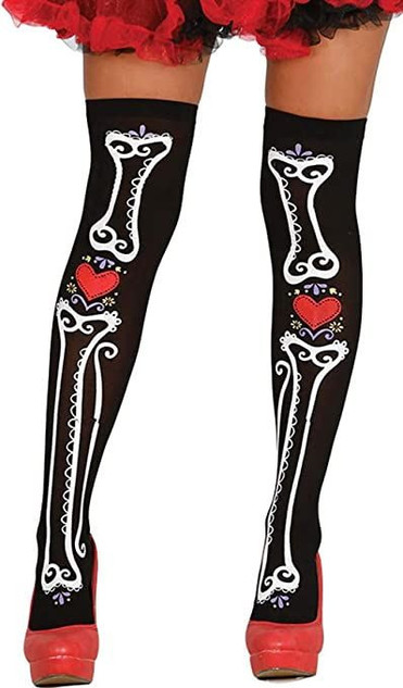 Ladies Day of the Dead Stockings