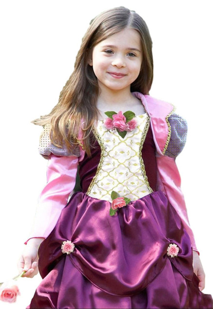 Girls Damson Duchess Costume