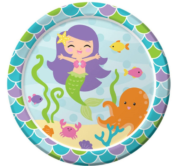 Mermaid Plates