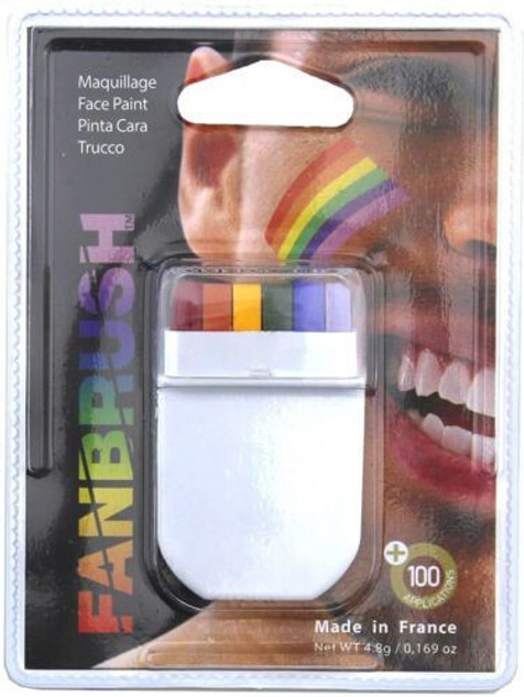 Fanbrush Gay Face Paint