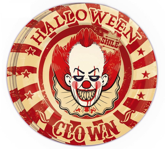 8 Big Dishes Clown Killer 23cm