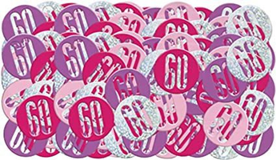 Pink Number 13" Cutout Confetti-5 oz 1 Pack