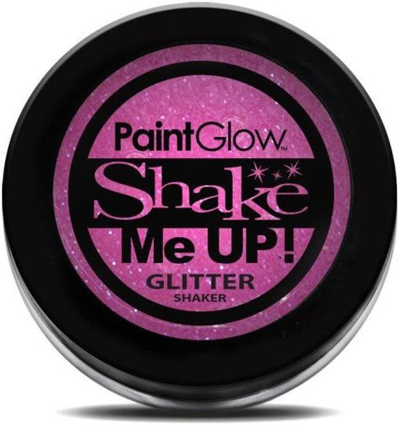 Neon UV Glitter Shaker, Candy Pink, 5g