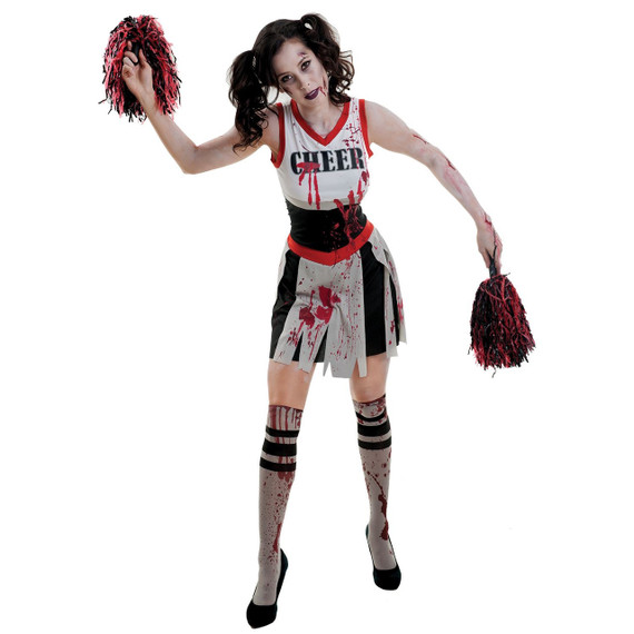 Toxic Cheerleader Costume - Fancy Dress World