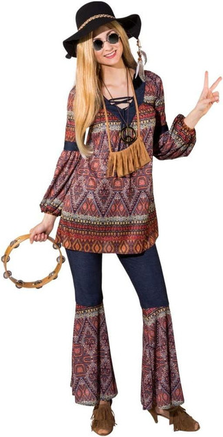 Ladies Paisley Hippie