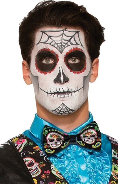 Day of the Dead Bow Tie