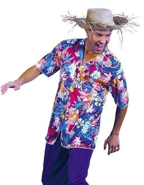 Mens Hawaiian Shirt - One Size
