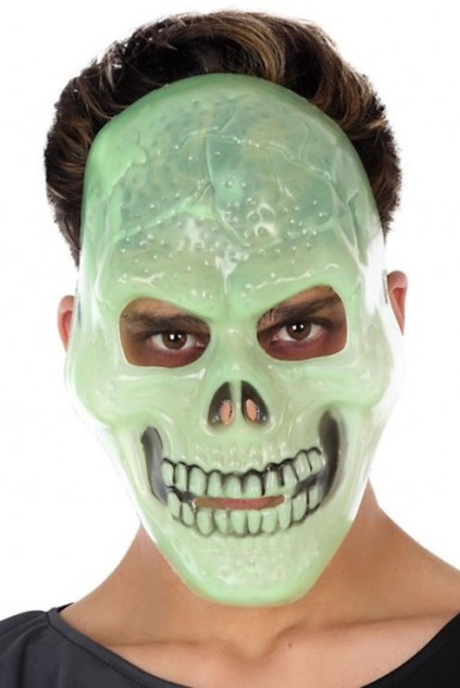 Glow in the Dark Skull Mask