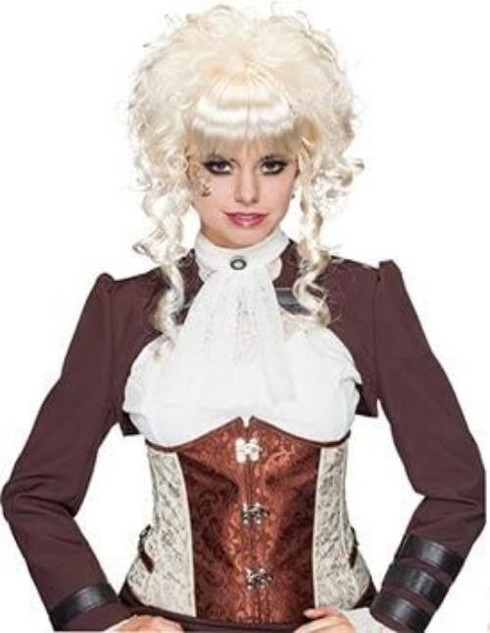 Ladies Blonde Steampunk Wig