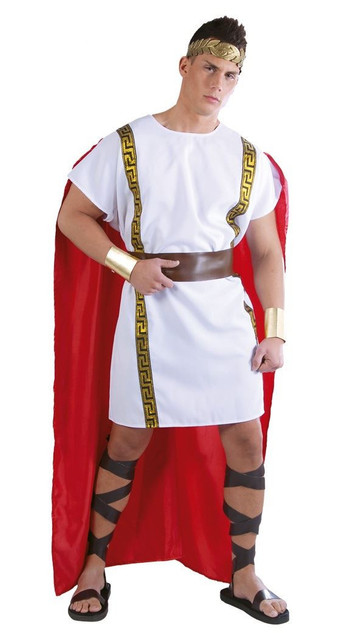 Mens Roman Fancy Dress Costume