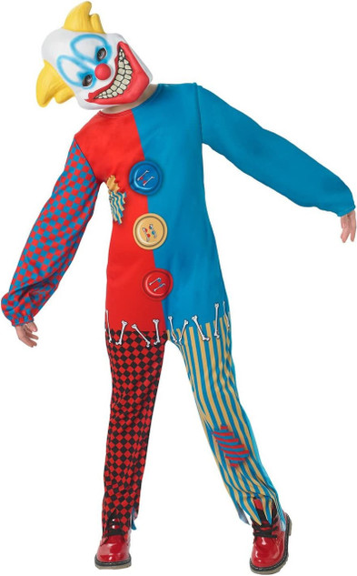 Scary Clown Costume Boys