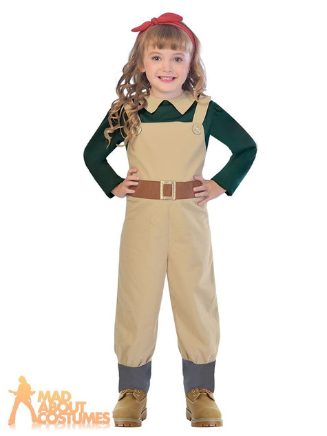 WW2 Wartime Landgirl Costume