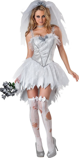 Women's Bloodless Bride Costume