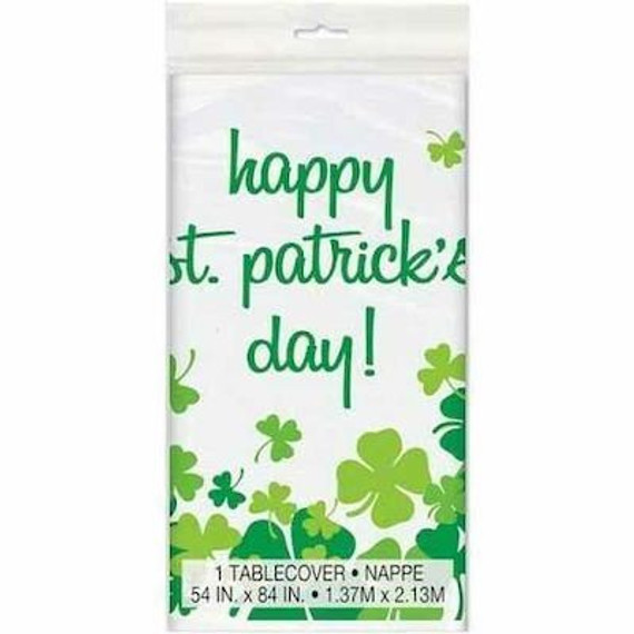 St Patricks Day Tablecover 1.37m x 2.13m