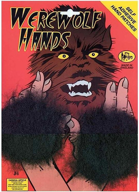 Adult Werewolf Hand Patches