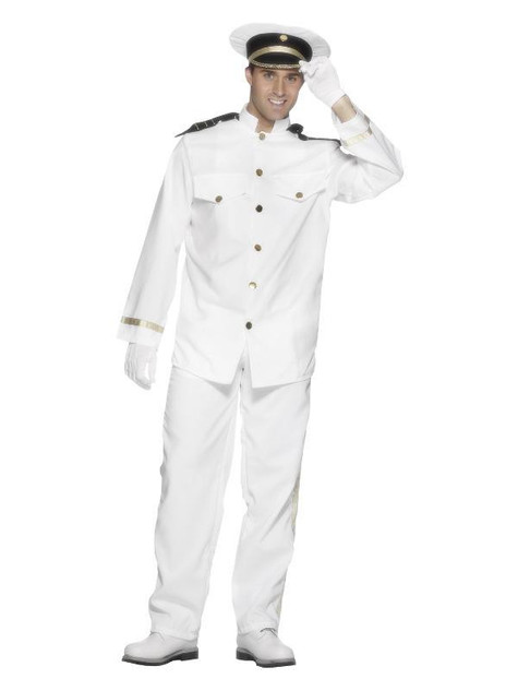 Captains Costume, White