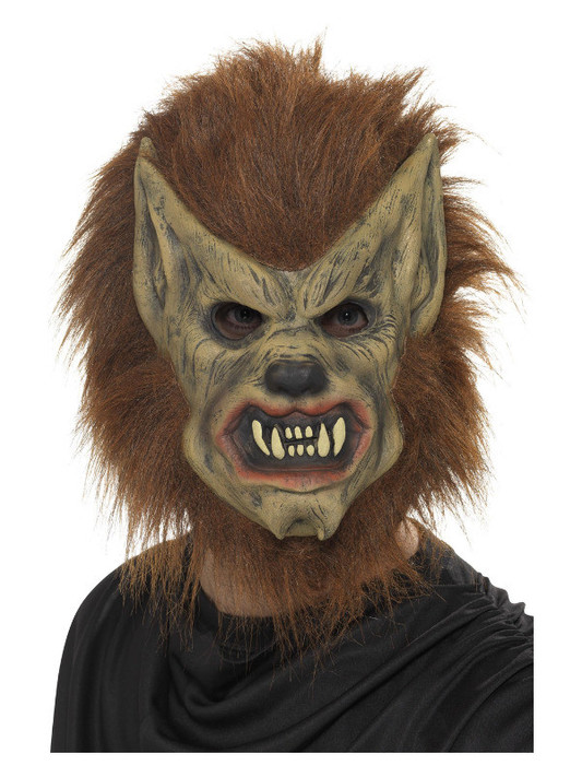 Werewolf Mask, Brown