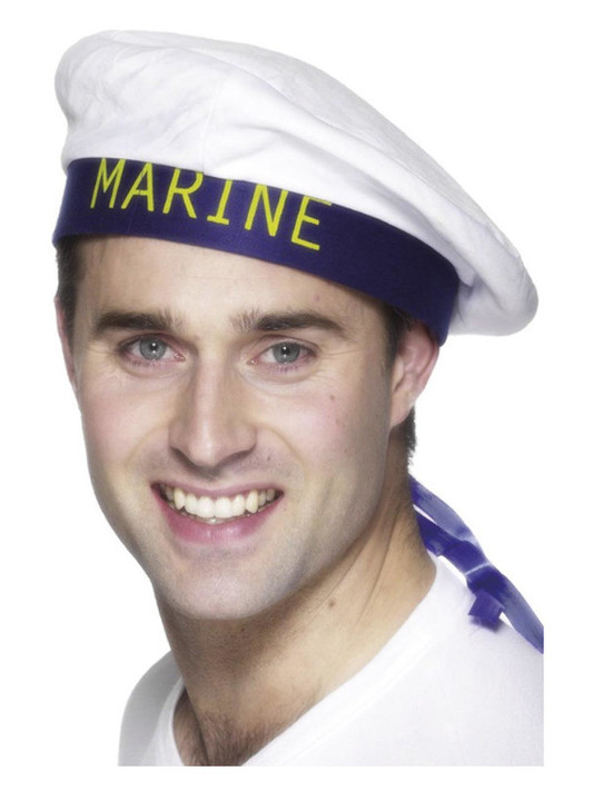 Marine Sailors Hat, White