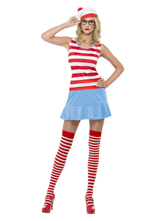 Where's Wenda? Cutie Costume, Red & White