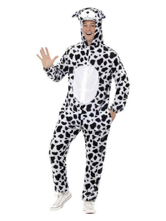 Dalmatian Costume, Black & White, Adult