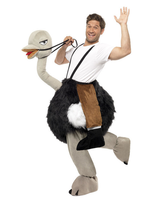 Ostrich Costume, Black