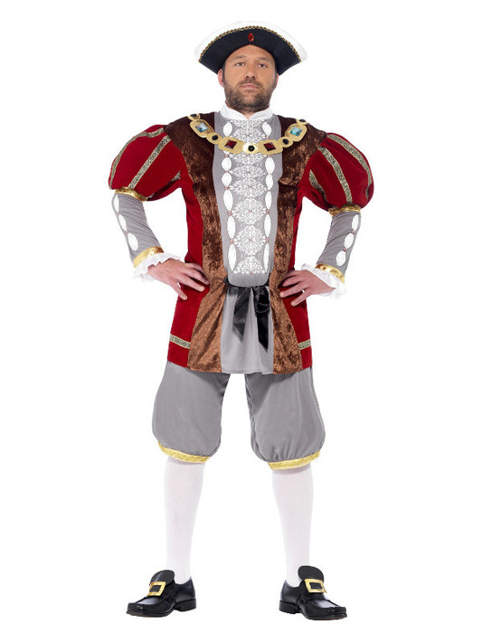 Deluxe Henry VIII Costume, Red