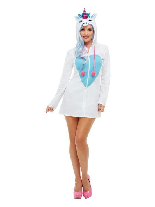 Unicorn Costume, White with Dress