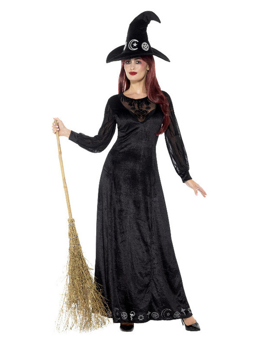 Deluxe Witch Craft Costume, Black