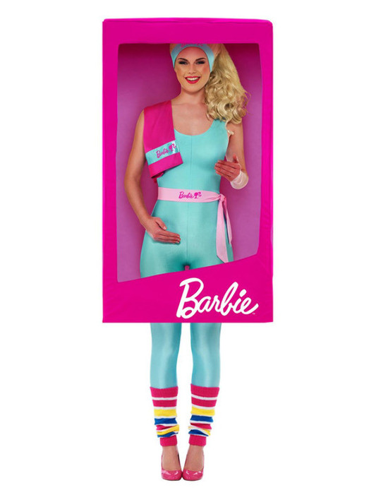 Barbie 3D Box Costume, Pink