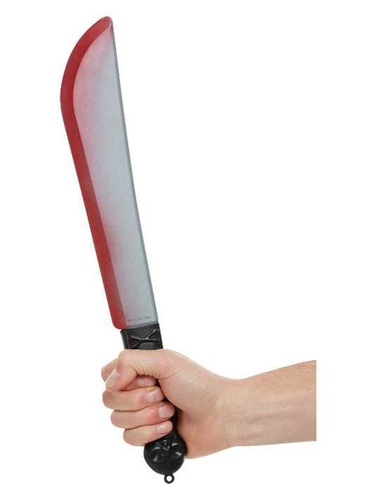 Bloodied Knife Prop, Silver