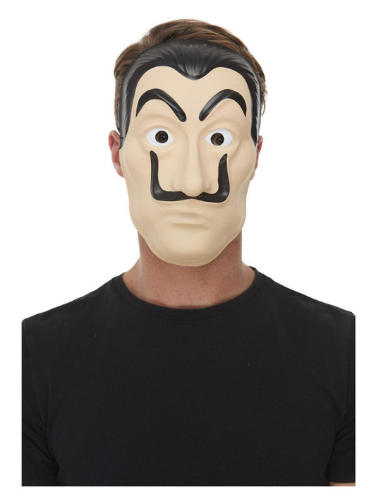 Surreal Artist/Bank Robber Mask, Beige