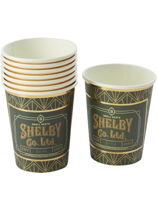 Peaky Blinders Tableware, Party Cups x8