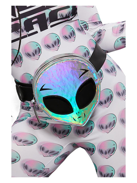 Fever Holographic Alien Bum Bag