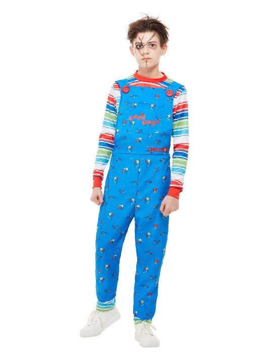 Chucky Costume, Blue, Child