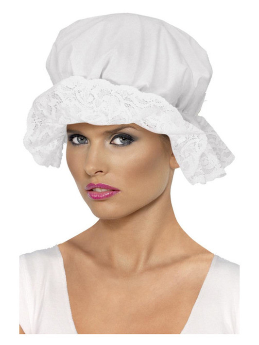 Mop Cap, White