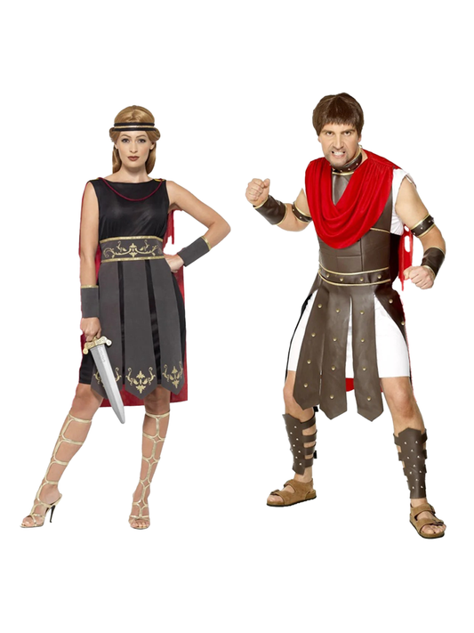 Roman Warrior Couples Costume
