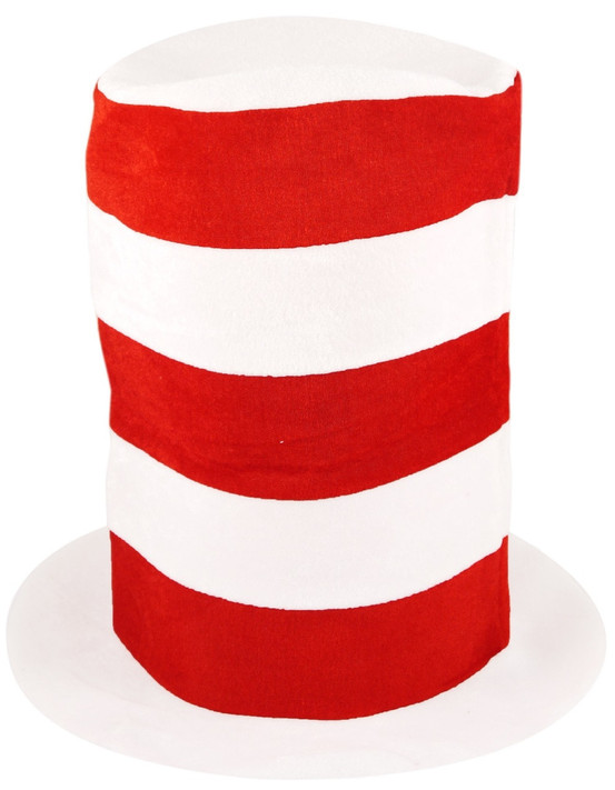 Child's Striped Fancy Dress Top Hat