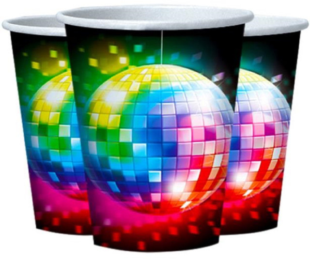 70s Disco Fever Party Cups