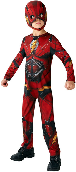 Boys Justice League Flash Fancy Dress Costume