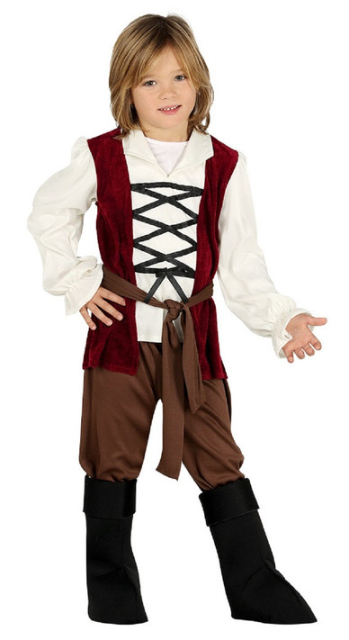 Child's  Medieval Innkeeper Fancy Dress Costume