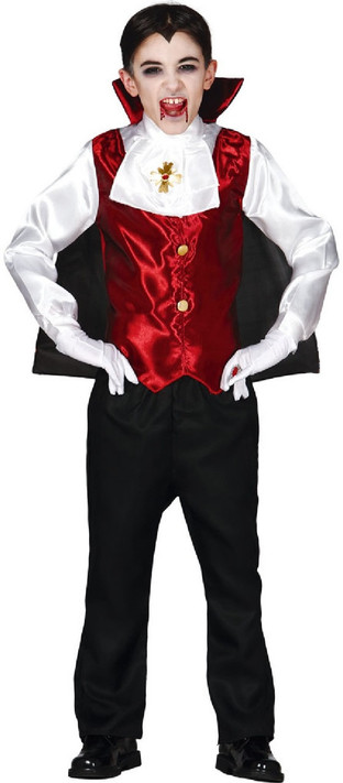 Boys Count Dracula Fancy Dress Costume