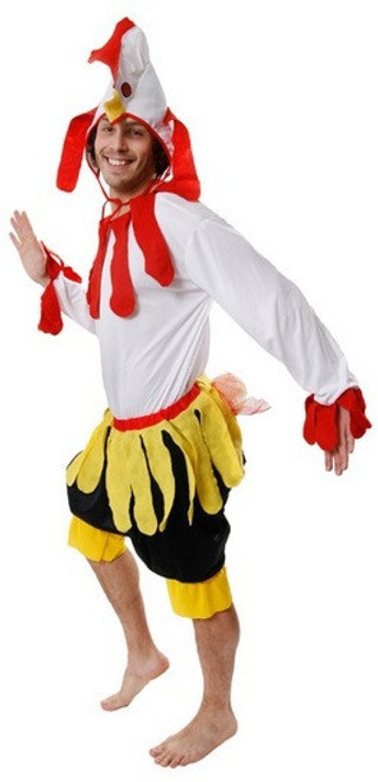 Mens Chicken Fancy Dress Costume