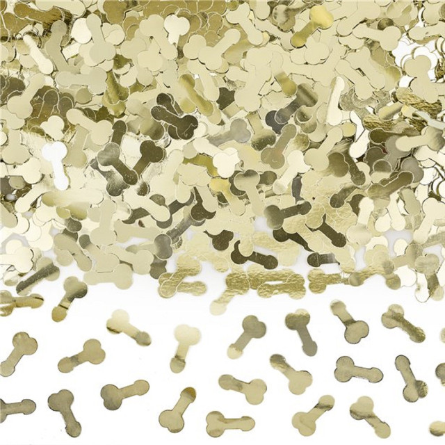 Gold Penis Table Confetti