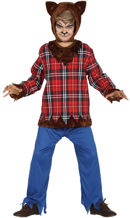 Boys Wolf Fancy Dress Costume